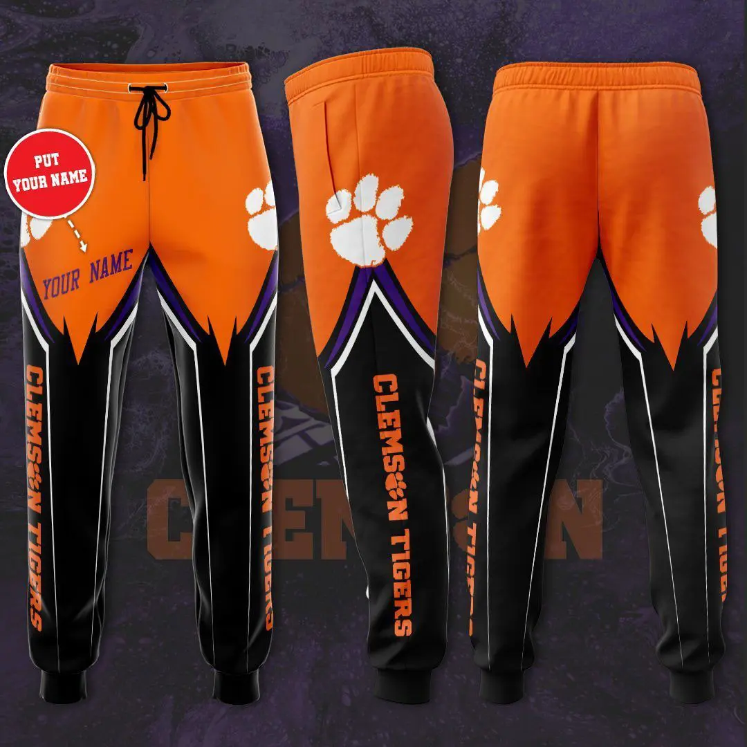 Clemson Tigers 3D Sweatpant 02