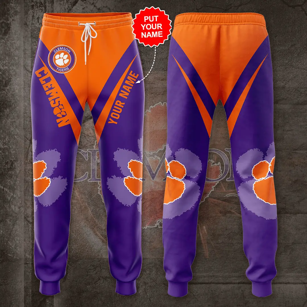 Clemson Tigers 3D Sweatpant 03