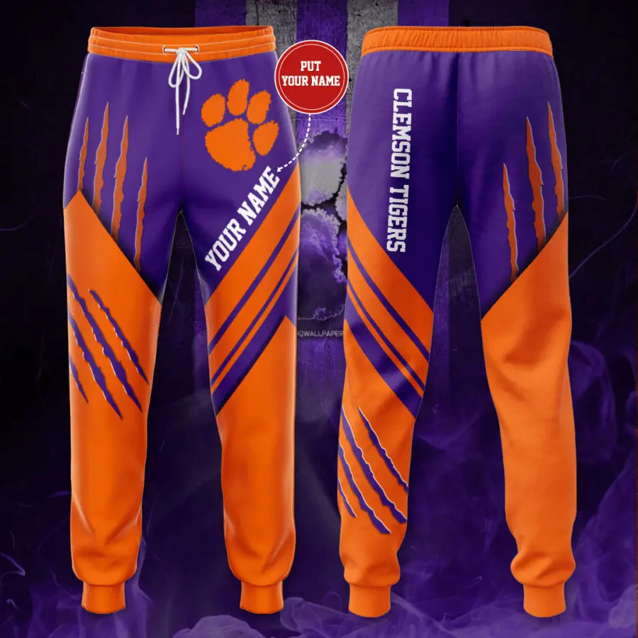 Clemson Tigers 3D Sweatpant 06