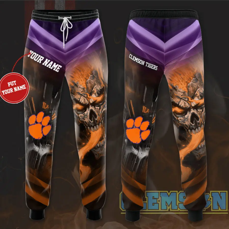Clemson Tigers 3D Sweatpant 08