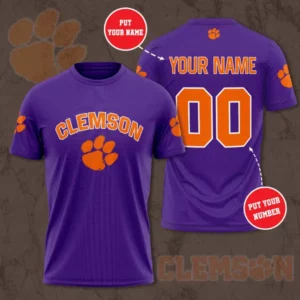 Clemson Tigers 3D T shirt 04
