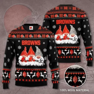 Cleveland Browns 3D sweater 02