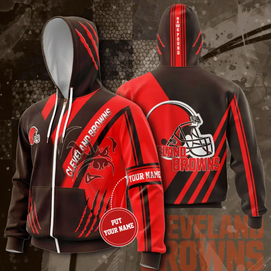 Cleveland Browns Zip up Hoodie