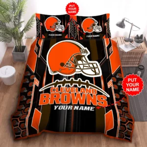 Cleveland Browns bedding set 02
