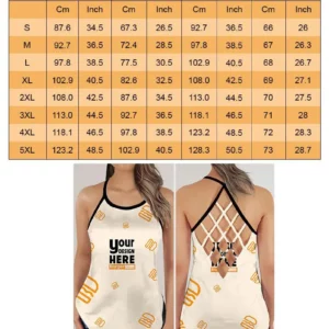 Criss Cross Tank Top size 1