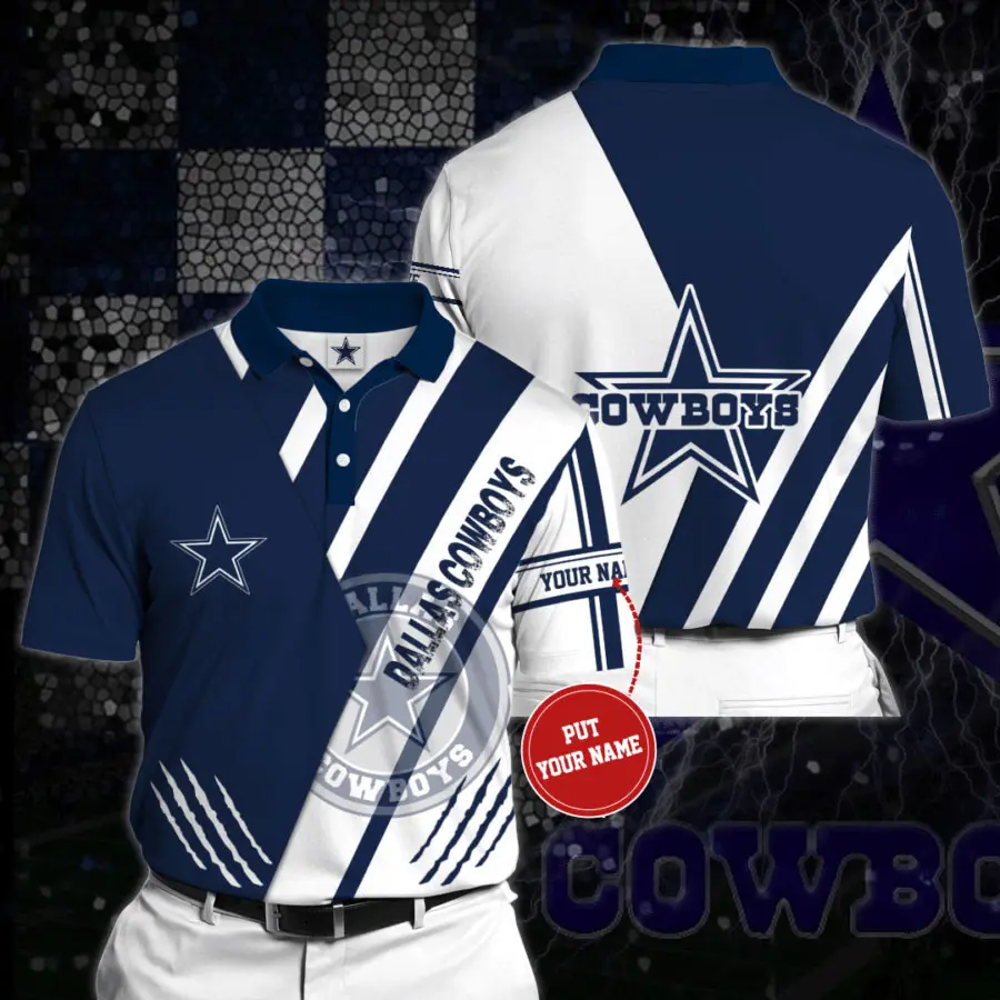 Dallas Cowboys 3D Polo 04