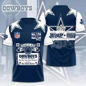 Dallas Cowboys Navy T shirt XXLTEE0824SF