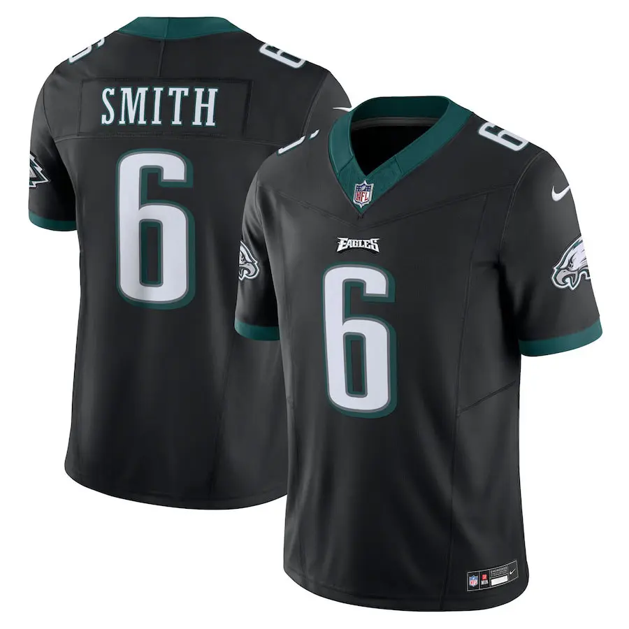 DeVonta Smith black jersey XXLTEE 52