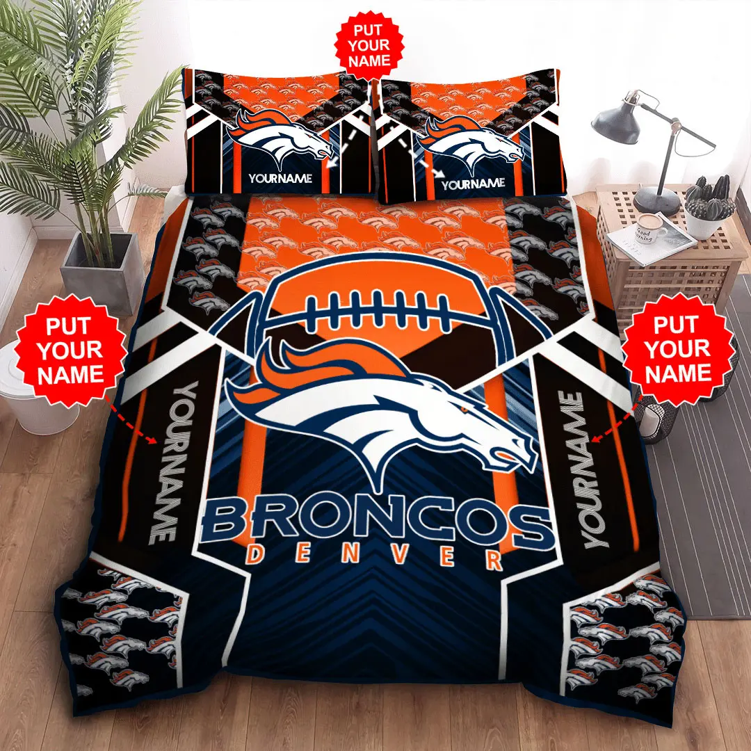 Denver Broncos bedding set