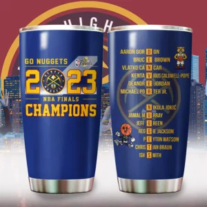 Denver Nuggets Blue Tumbler Cup XXLTEE28623S5