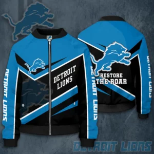 Detroit Lions 3D Bomber Jacket 02