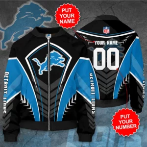 Detroit Lions 3D Bomber Jacket 03