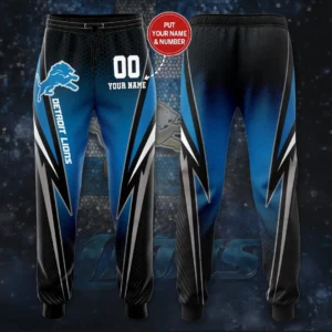 Detroit Lions 3D Sweatpant 010