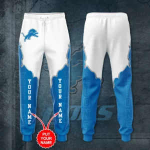 Detroit Lions 3D Sweatpant 02