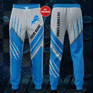 Detroit Lions 3D Sweatpant 03