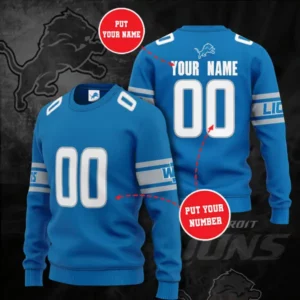 Detroit Lions 3D Sweatshirt 02