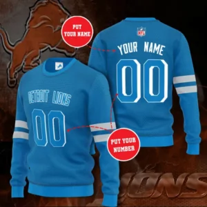 Detroit Lions 3D Sweatshirt 03