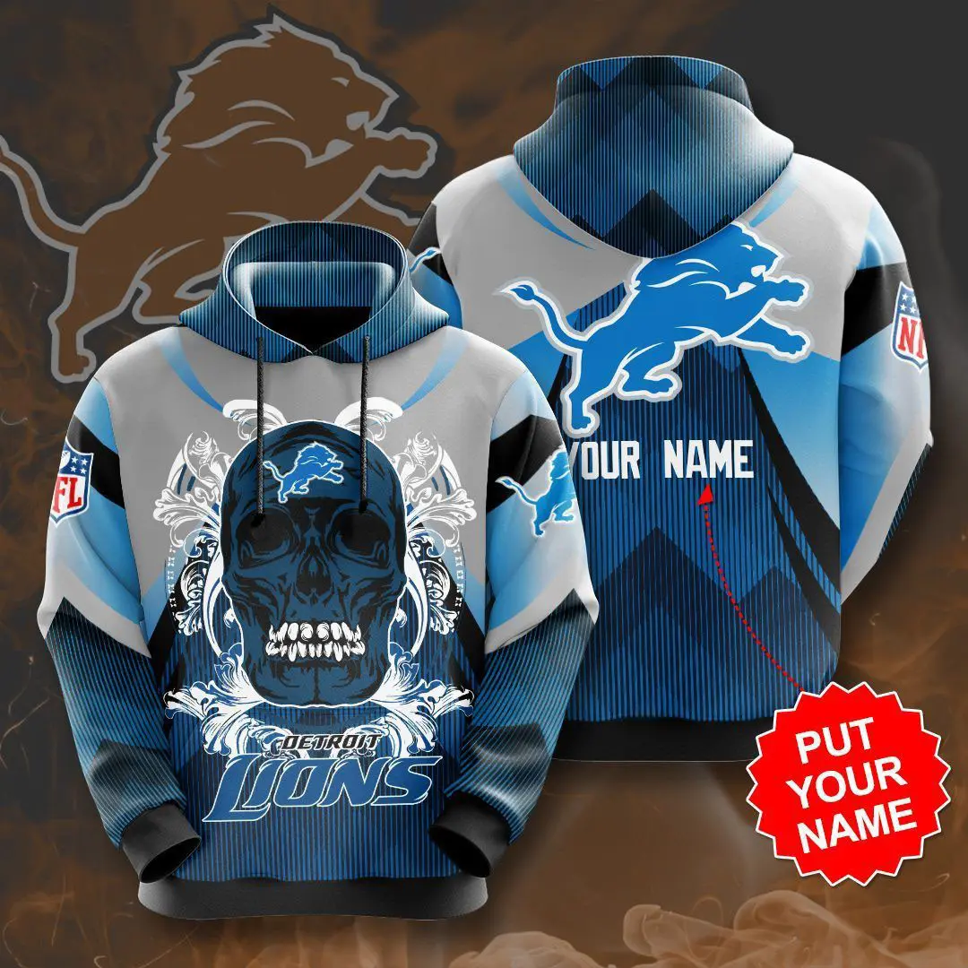 Detroit Lions 3D hoodie 06