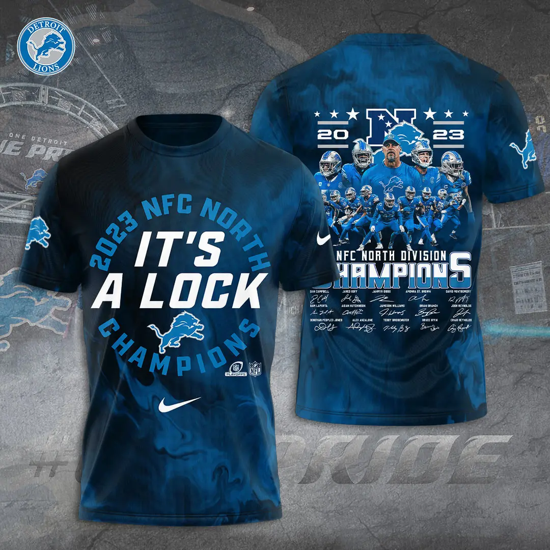 Detroit Lions T shirt XXLTEE0224X