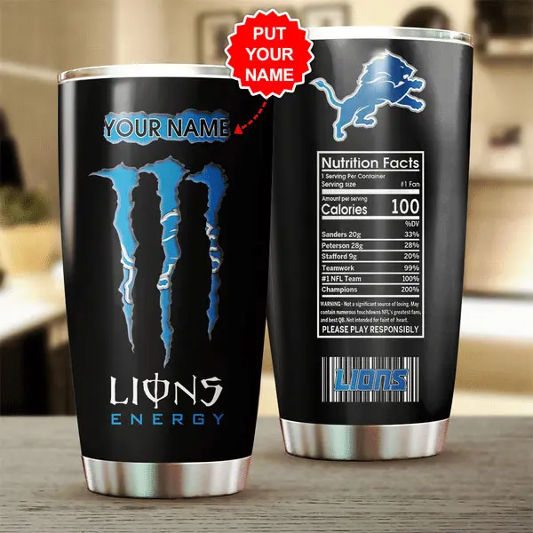 Detroit Lions Tumbler Cup 02