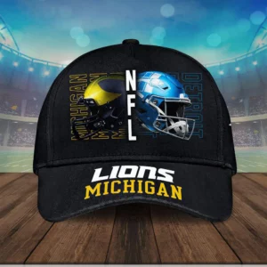 Detroit Lions x Michigan Wolverines Cap XXLTEE0524SL