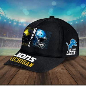 Detroit Lions x Michigan Wolverines Cap XXLTEE0524SL L
