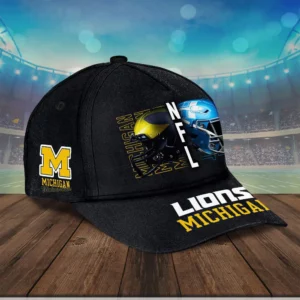 Detroit Lions x Michigan Wolverines Cap XXLTEE0524SL R