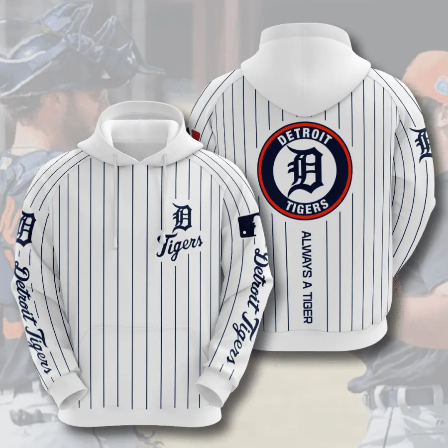 Detroit Tigers 3D Hoodie