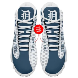 Detroit Tigers Jordan 13 Shoes 002