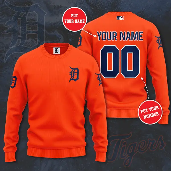 Detroit Tigers Red Sweatshirt
