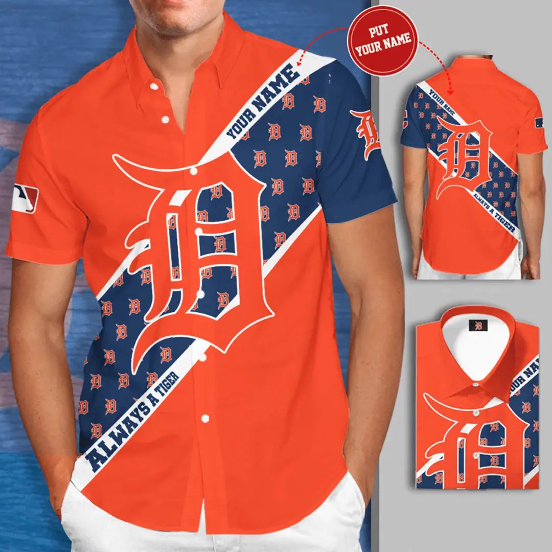 Detroit Tigers short sleeve shirt 04