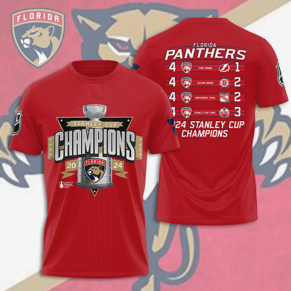 Florida Panthers 2024 T shirt XXLTEE0824SV