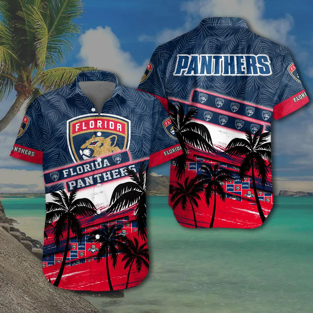 Florida Panthers Hawaiian Shirt XXLTEE07923S3