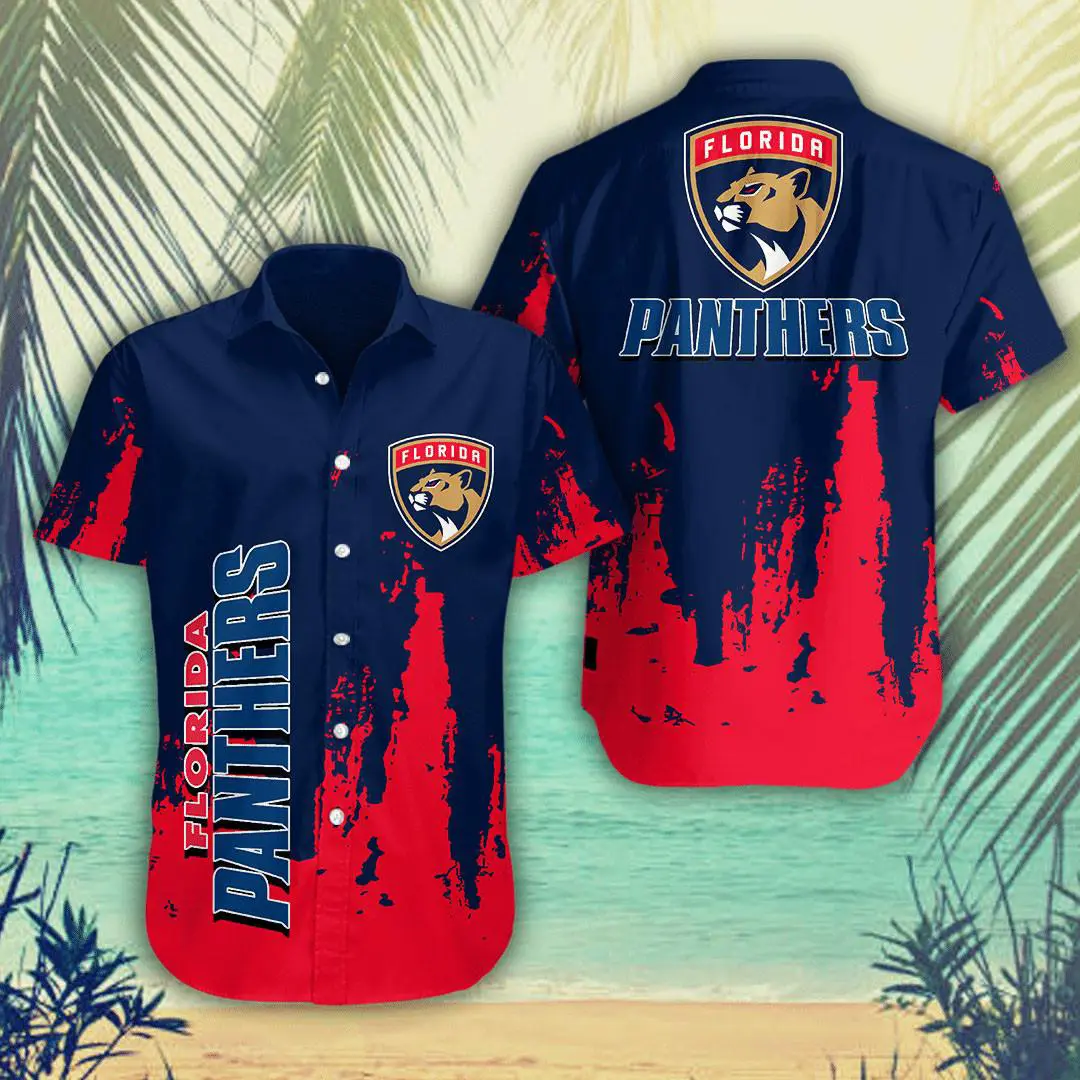 Florida Panthers Hawaiian Shirt XXLTEE07923S5