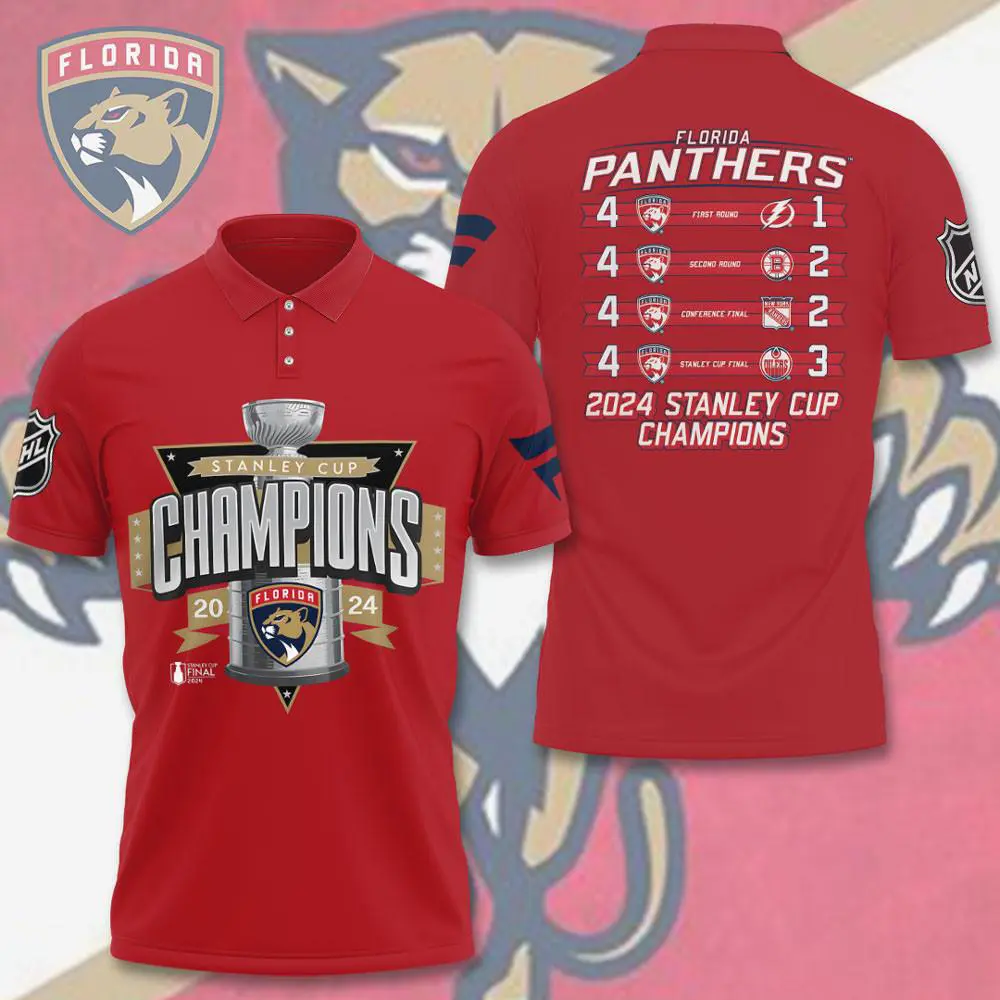 Florida Panthers Polo XXLTEE0824SJ