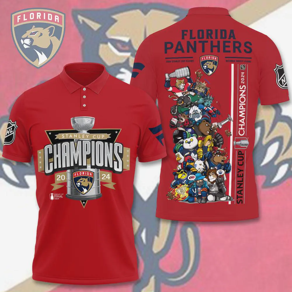 Florida Panthers Polo XXLTEE0824SO