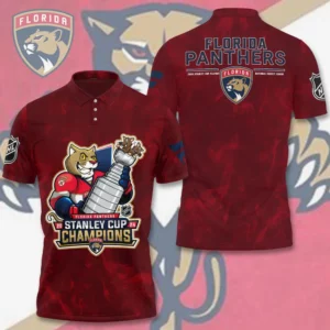 Florida Panthers Red Polo XXLTEE0824ST