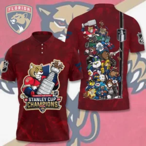 Florida Panthers Stanley Cup Polo XXLTEE0824SK