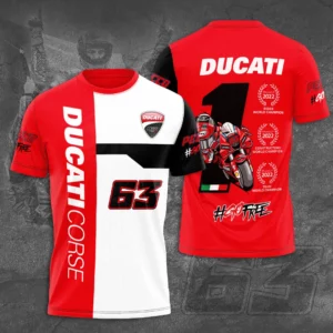 Francesco Bagnaia 3D T shirt 2022