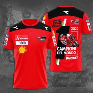 Francesco Bagnaia 3D T shirt