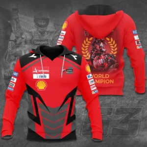 Francesco Bagnaia Go Free 3D hoodie