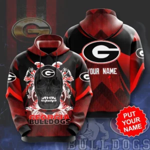 Georgia Bulldogs 3D Hoodie 02