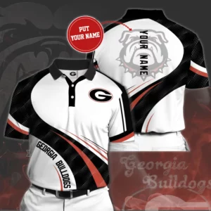 Georgia Bulldogs 3D Polo 02
