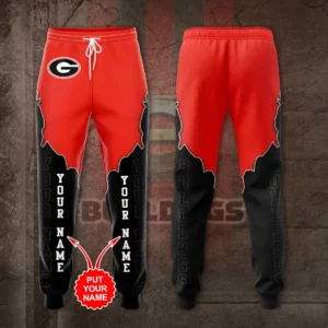 Georgia Bulldogs 3D Sweatpant 05