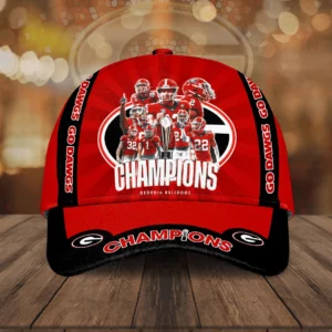 Georgia Bulldogs Cap NFL Custom Hats 01