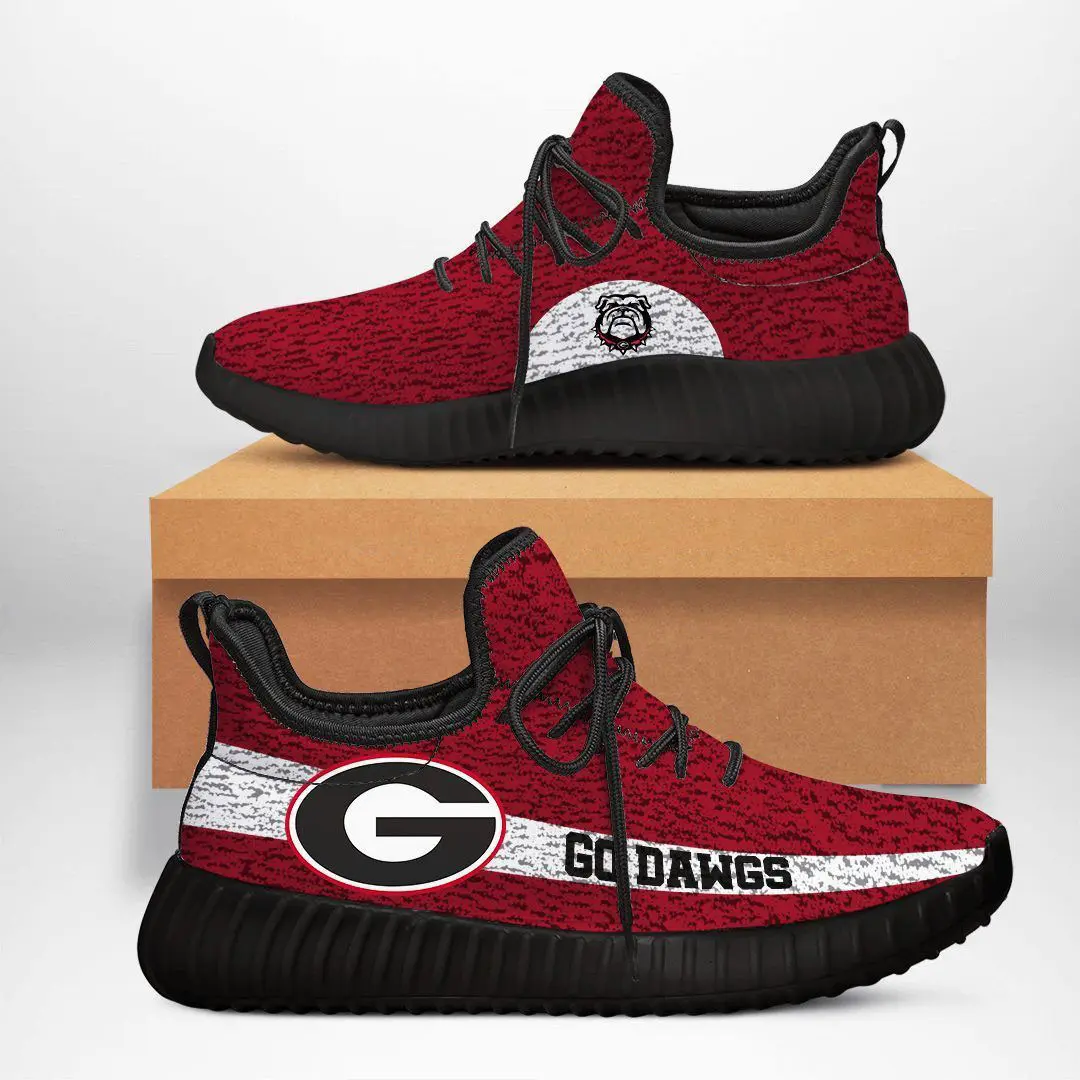 Georgia Bulldogs Custom Sneakers 01