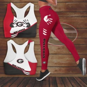 Georgia Bulldogs Hollow Tank Top Bra sports