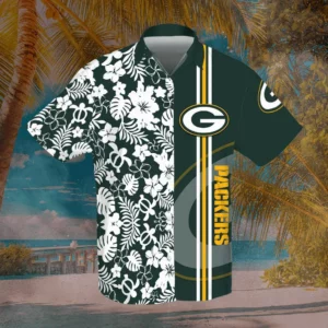 Green Bay Packers 3D Hawaiian Shirt Hawaiian Shorts 03
