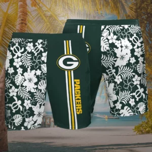 Green Bay Packers 3D Hawaiian Shirt Hawaiian Shorts 04