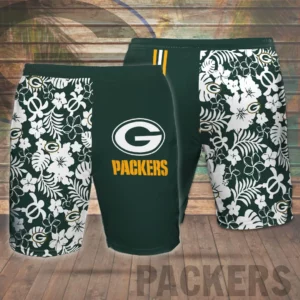 Green Bay Packers 3D Hawaiian Shirt Hawaiian Shorts 06